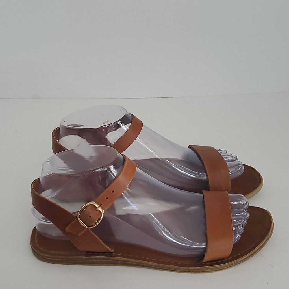 Windsor Smith Keira Ankle Strap Leather Sandal Size 7 30142